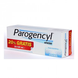 parogencyl control pasta dentífrica  2x 125 ml 20% gratis