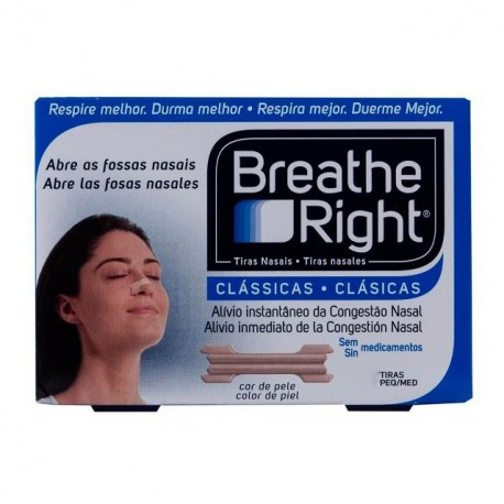 Breathe Right Tira Nasal Color Talla Peq- Med 30 U