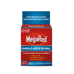 MEGARED  500 mg 40 capsulas Aceite de Krill