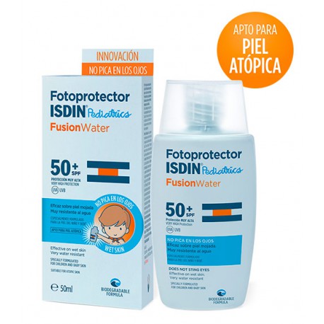 Isdin Pediatrics Fusion Water Spf50+ 50 Ml