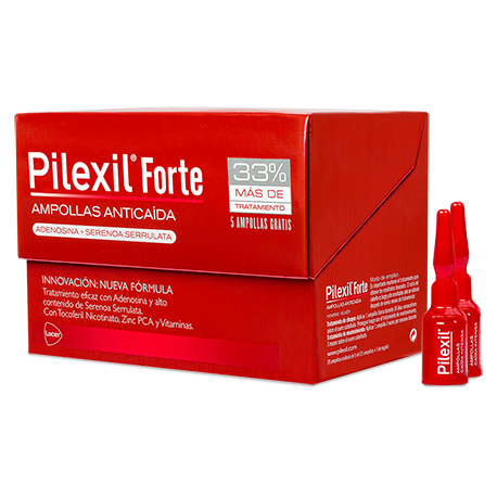 Pilexil Anticaida Forte 15 Ampollas de 5 ml