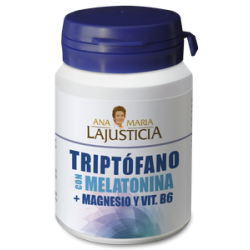AML Triptofano Con Melatonina + Vitamina B6 60 Comp.