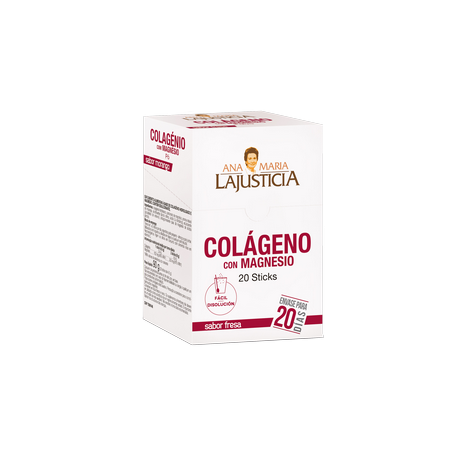 AML Colageno Magnesio Fresa 20 Sticks