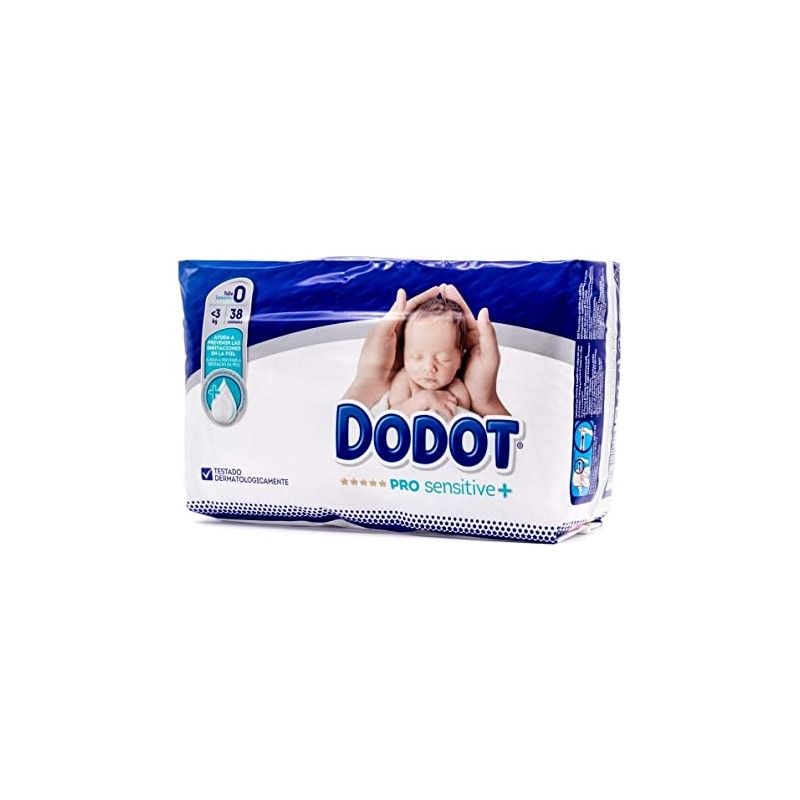 Dodot Dodot Sensitive Recien Nacido Talla 0 24 uds.