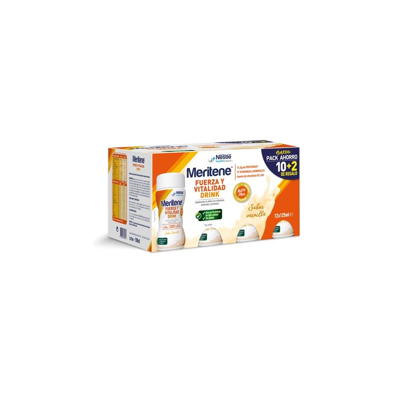 meritene drink vainilla (10+2 unidades)