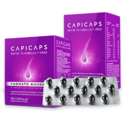 CAPICAPS 120 cápsula gelatina blanda