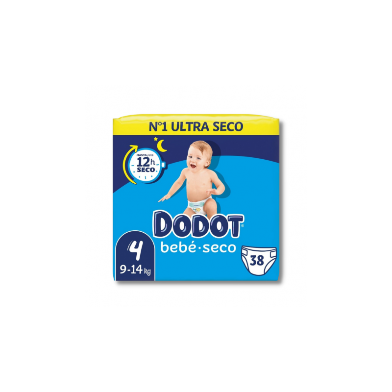 Dodot Mainline Bebé Seco Talla 2 (4-8kg) 68 unidades - Oferfarma