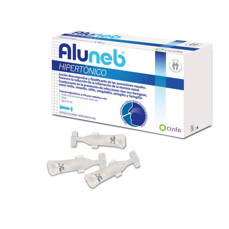 ALUNEB Hipertónico  20 viales de 5 ml