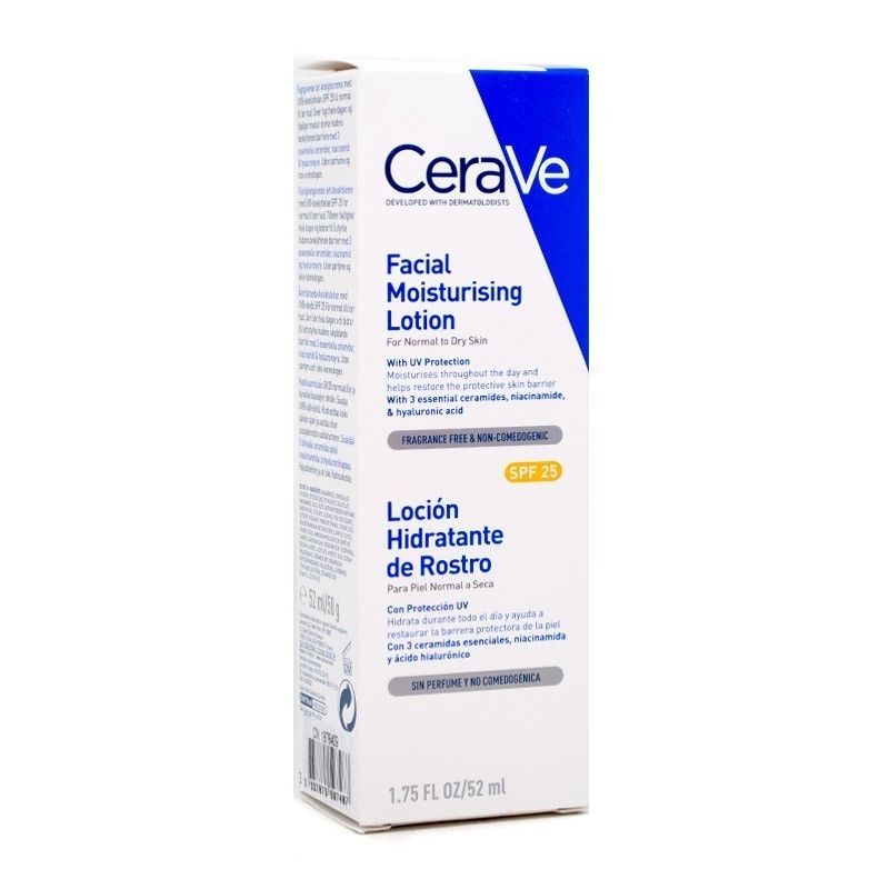 Cerave Loción Hidratante de Rostro SPF30 52 Ml