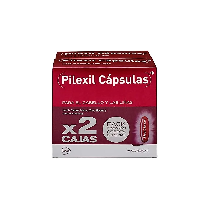 Pilexil Anticaída Duplo 2x100 cápsulas