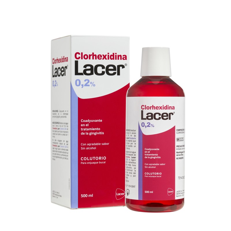 Lacer Colutorio Clorhexidina 0.2%  500ml