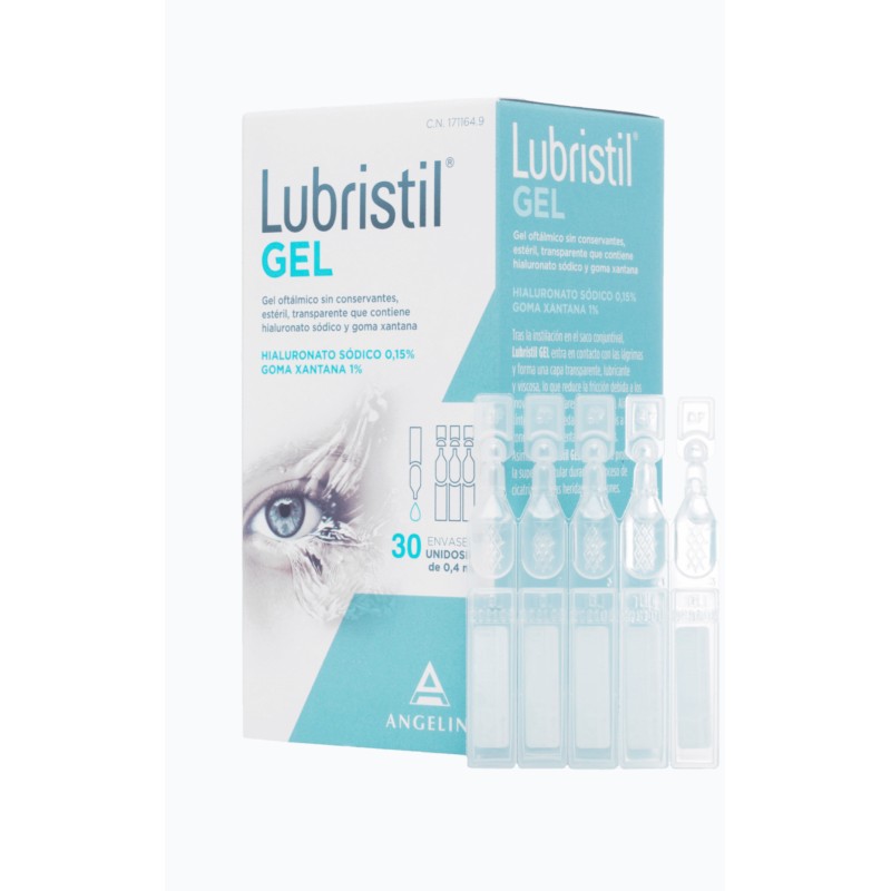 Lubristil  Gel unidosis. 30 envases.