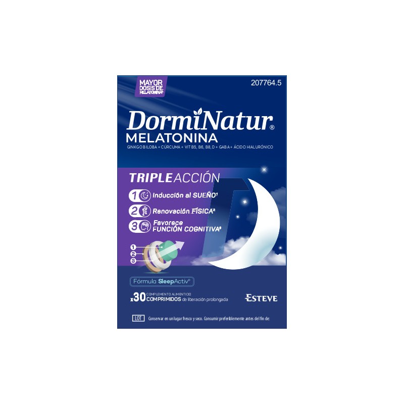 Dorminatur Triple accion 30 comprimidos