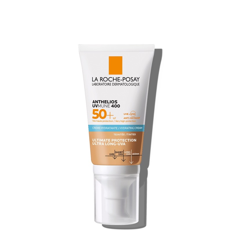 ANTHELIOS UVMUNE 400 CREMA HIDRATANTE SPF50+ CON COLOR 50 ml