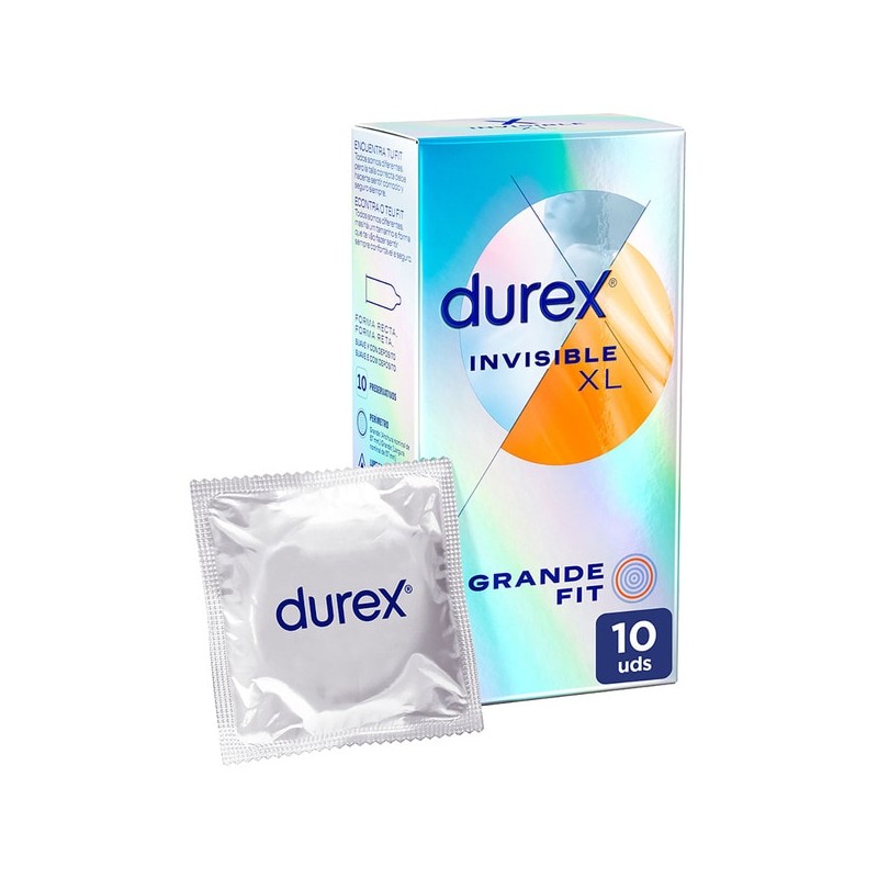 Durex Invisible Xl 10 Unds
