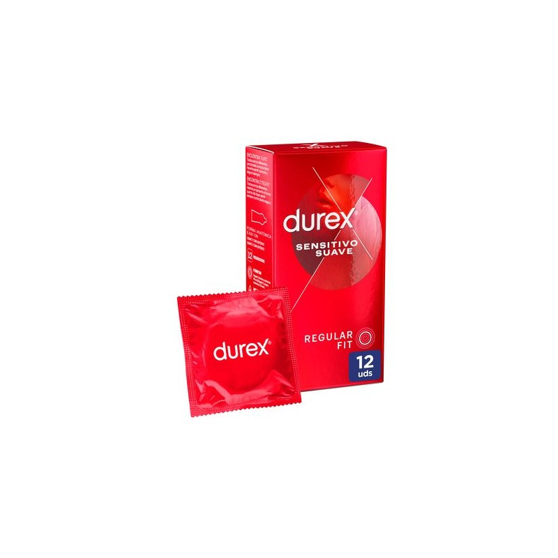 Durex Sensitivo Suave Preservativos 12 Uds