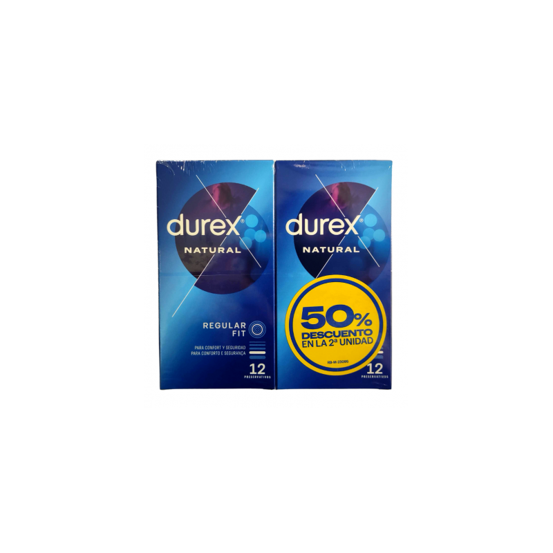 Durex Natural Plus 12 U Duplo