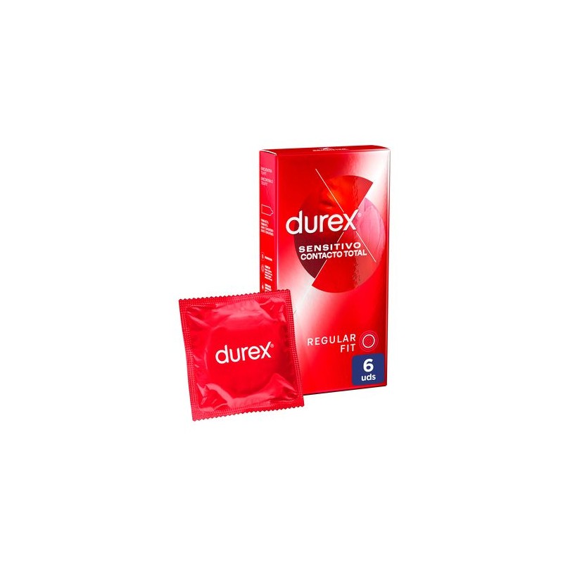 Durex Sensitivo contacto Total Preservativos 6 U