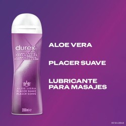 Durex Play Massage Lubricante Hidrosoluble Intimo Con Aloe Vera 200 Ml