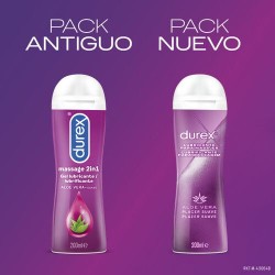 Durex Play Massage Lubricante Hidrosoluble Intimo Con Aloe Vera 200 Ml