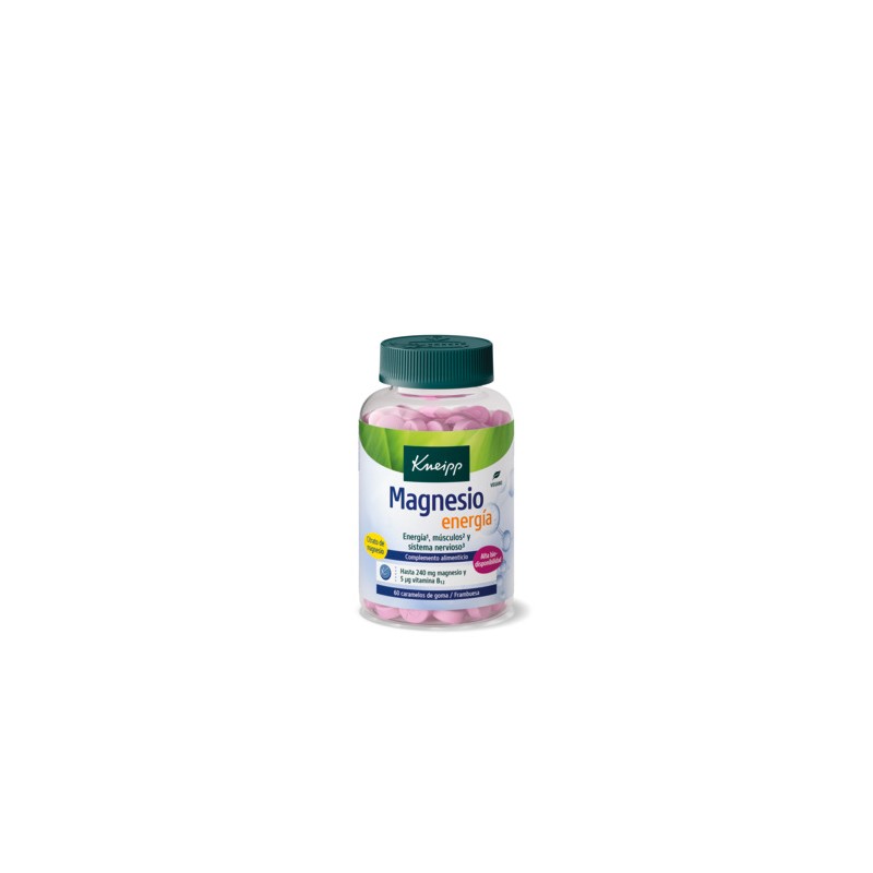 Kneipp Magnesio energía gummies 60 ST