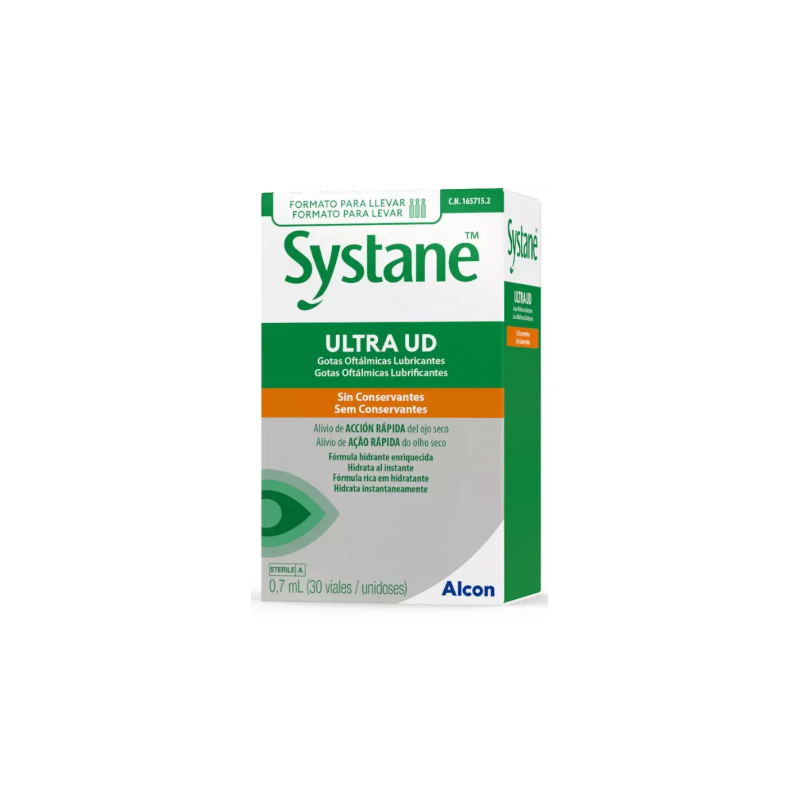 Systane Ultra UD gotas oftalmológicas monodosis 30 uds. de 0,7 ml