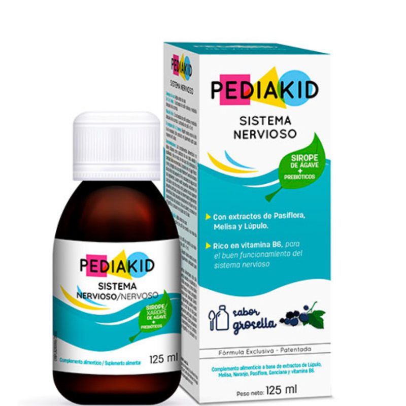 PEDIAKID sistema nervioso jarabe 125 ml