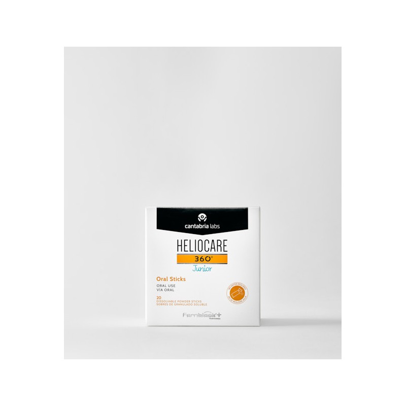 HELIOCARE 360º Junior Oral Sticks 20 sobres