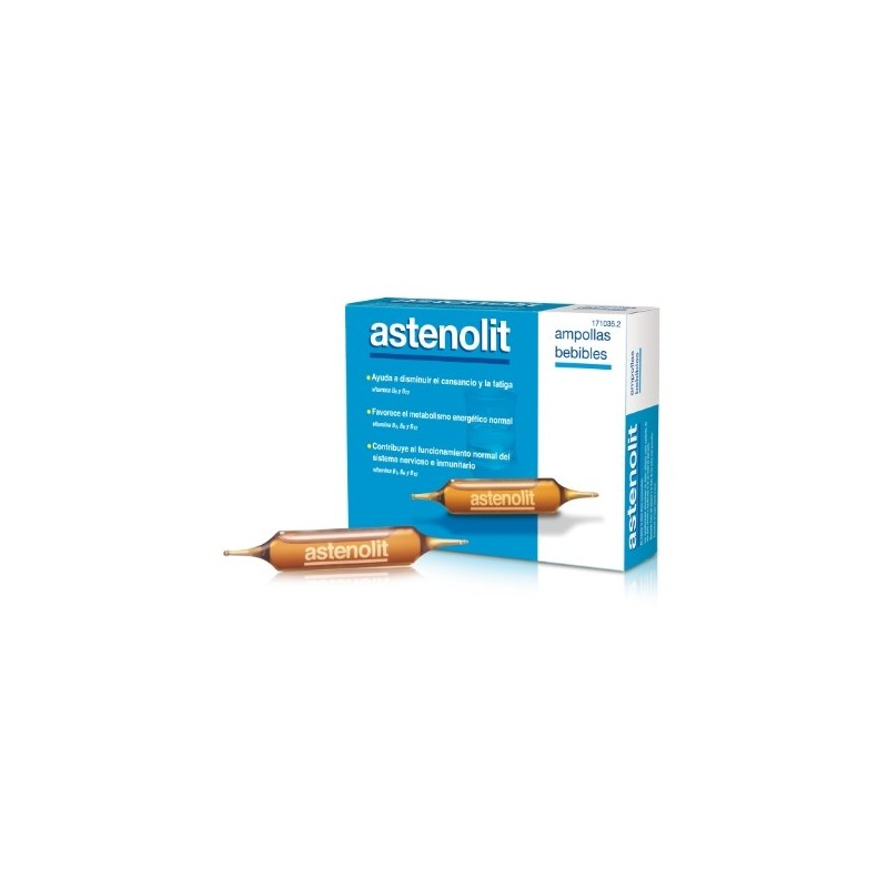 Astenolit 12 ampollas bebibles