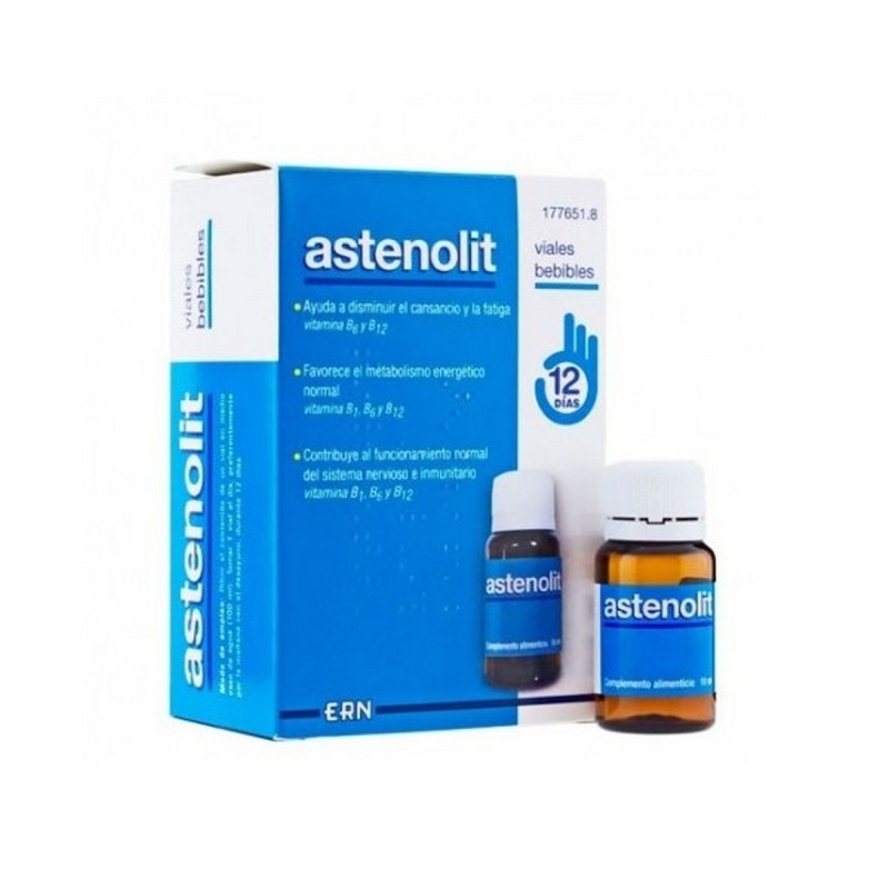Astenolit 12 viales bebibles