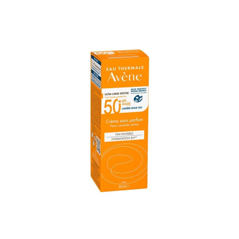 Avene crema spf 50+ sin perfume 50 ml
