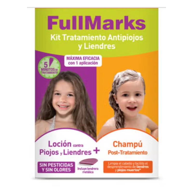 Full mark Kit locion + champu antipiojos