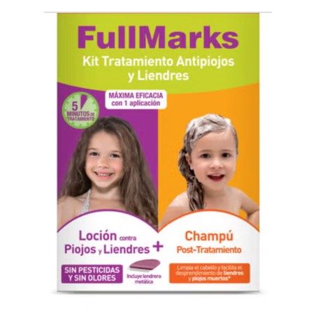 Full mark Kit locion + champu antipiojos
