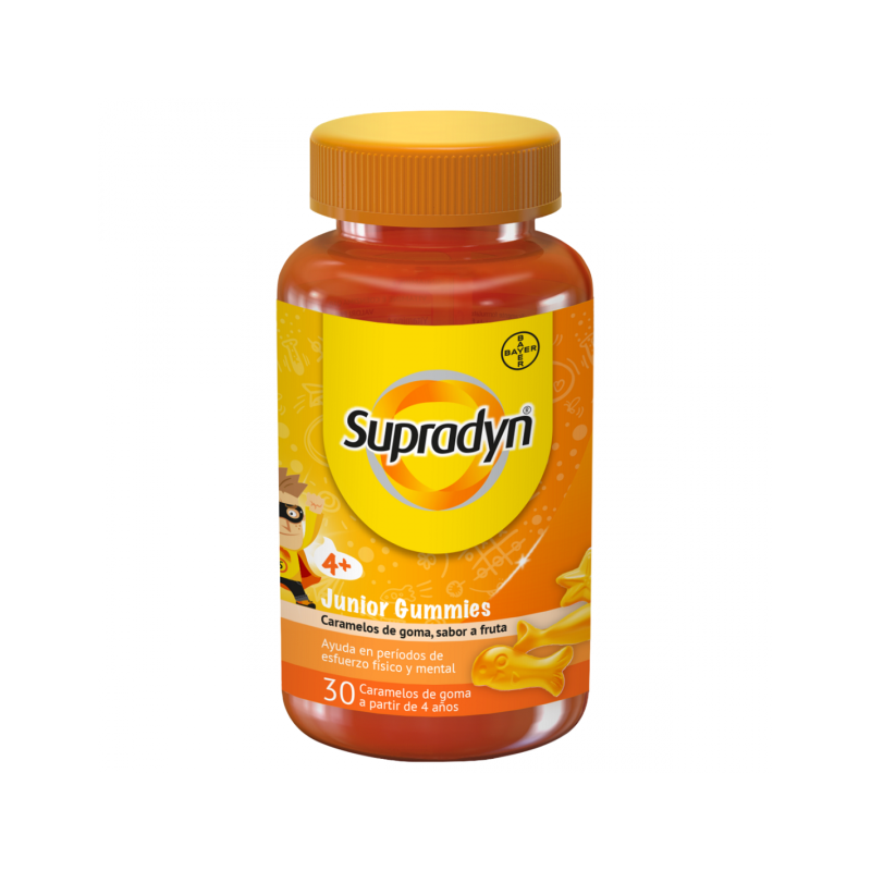 Supradyn Junior Gummies 4 g 30 caramelos