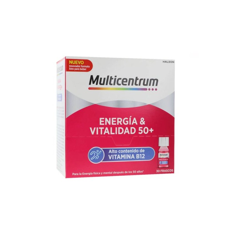 Multicentrum Energía  & Vitalidad 50+  30ampollas
