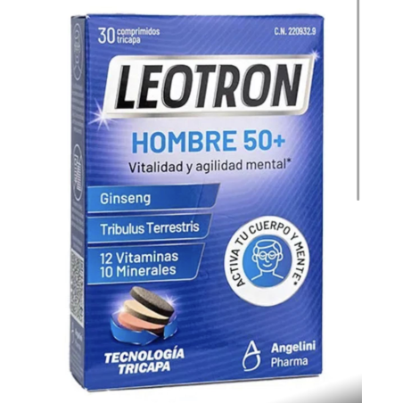 Leotron Hombre 50+ 30 comprimidos