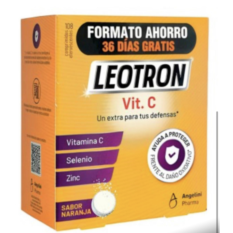 Leotron vit c 72+36 comprimidos efervescentes