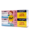 Duplo Fluor kin Infantil pasta dentifrica 75+25 ml sabor fresa