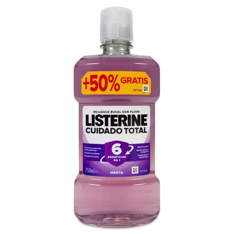 Listerine Cuidado Total 750 ml