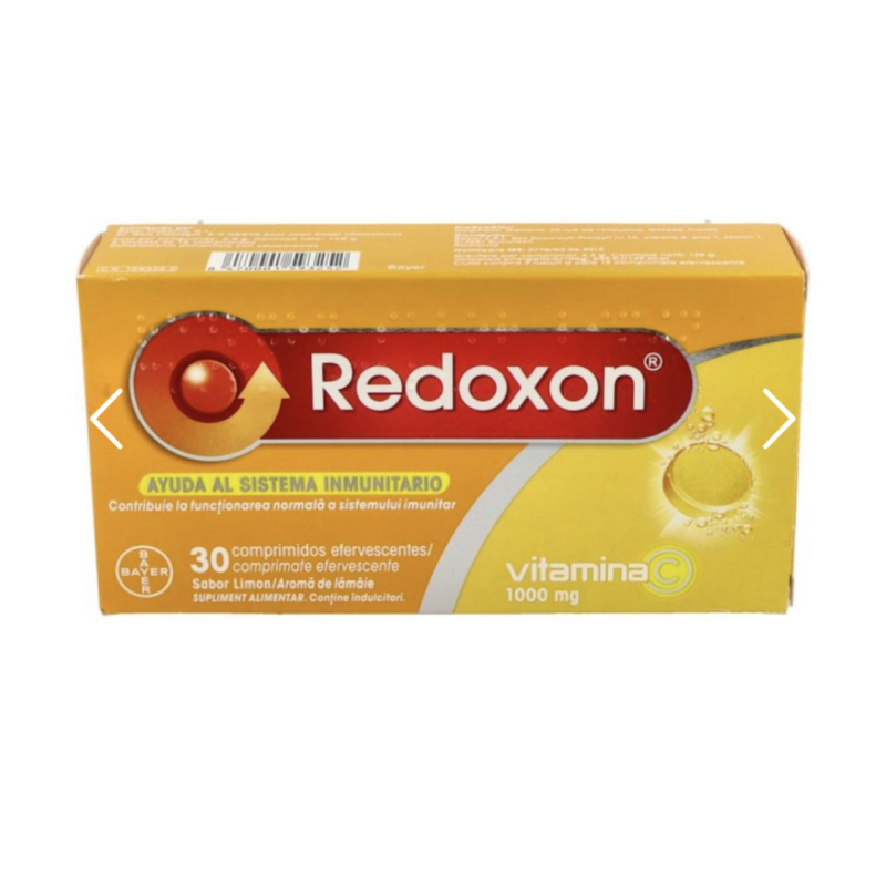 Redoxon 1000 mg 30 comprimidos efervescentes limón