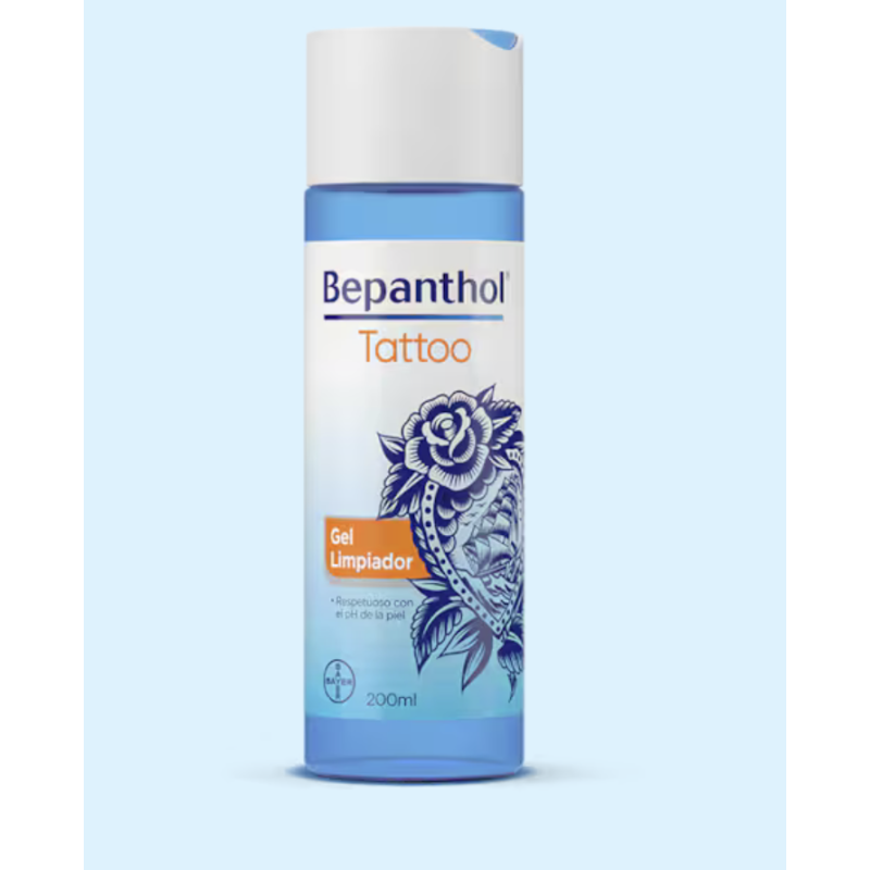 Bepanthol Tattoo Gel Limpiador 200 ml