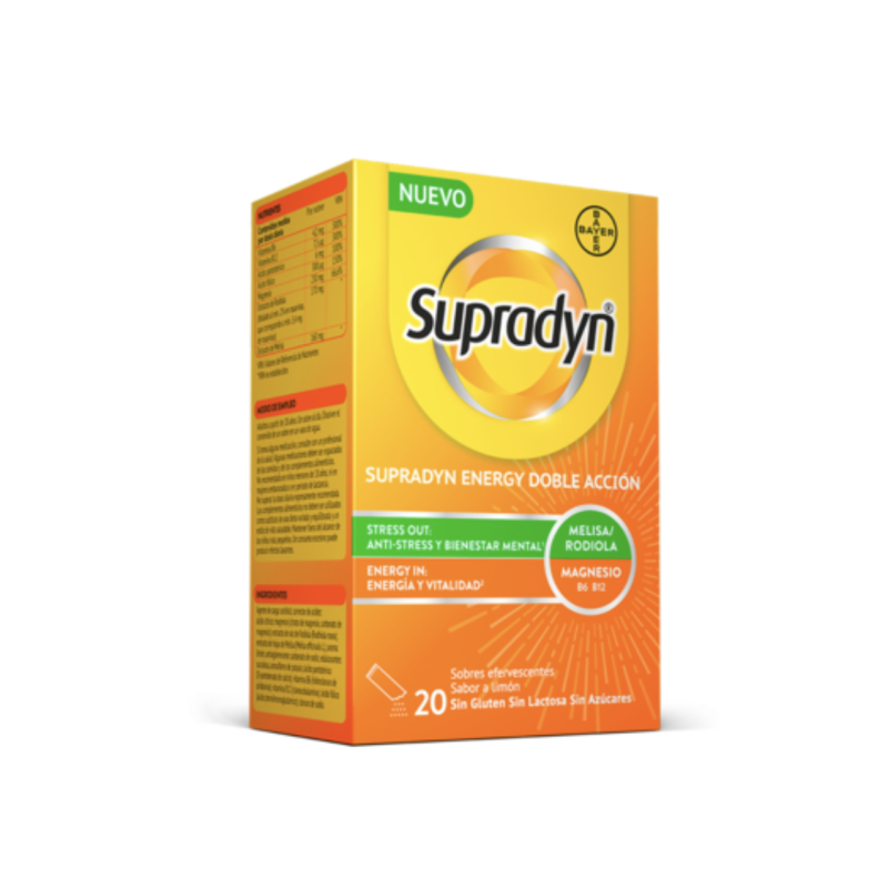 Supradyn Energy Doble Acción 20 sobres