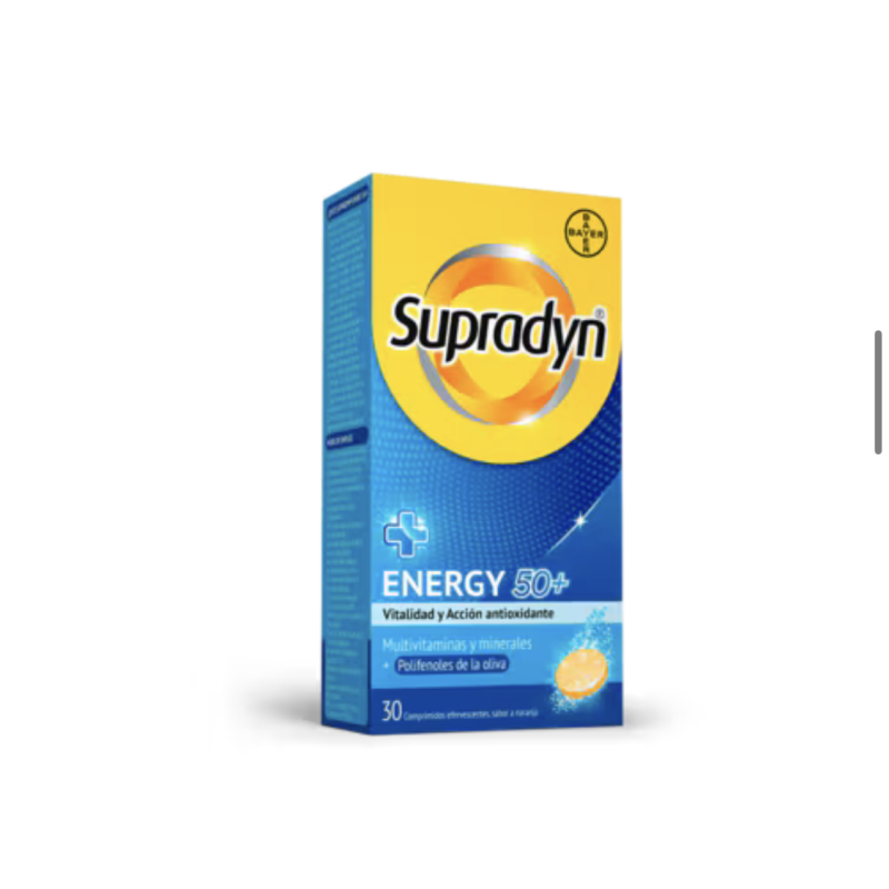Supradyn Energy 50+ 30 comp efervescentes