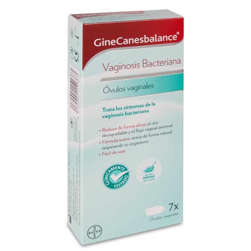 GINECANESBALANCE 7 óvulos vaginales