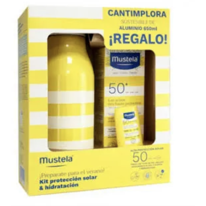 PACK MUSTELA SOLAR 100 ml+STICK+BOTELLITA