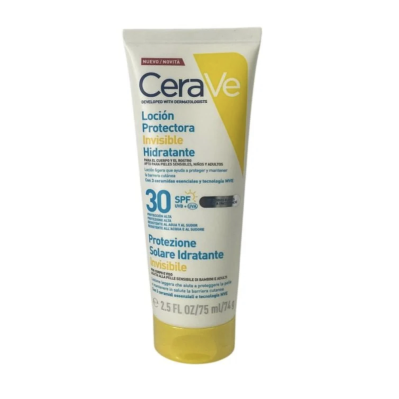 CERAVE Loción Protectora Invisible Hidratante SPF30 75 ml