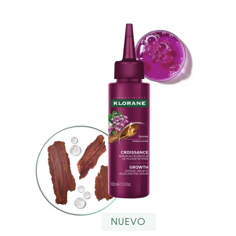 KLORANE  Quinina CRECIMIENTO Serum acelerador intensivo 100 ml