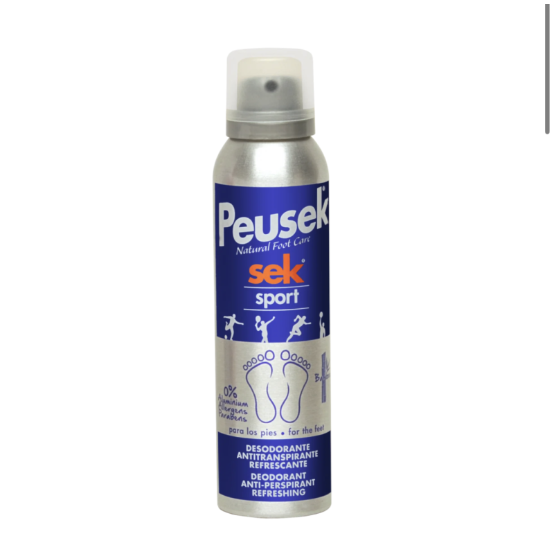 Peusek SEK Sport Antitranspirante para pies 150 ml