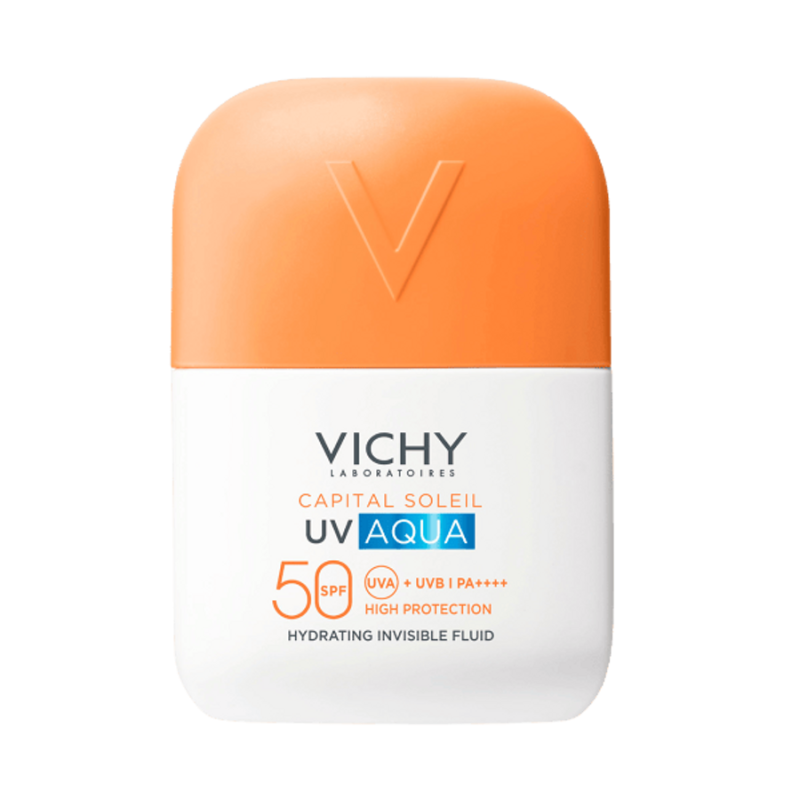 VICHY CAPITAL SOLEIL UV AQUA FLUIDO HIDRATANTE FPS50 50 ml