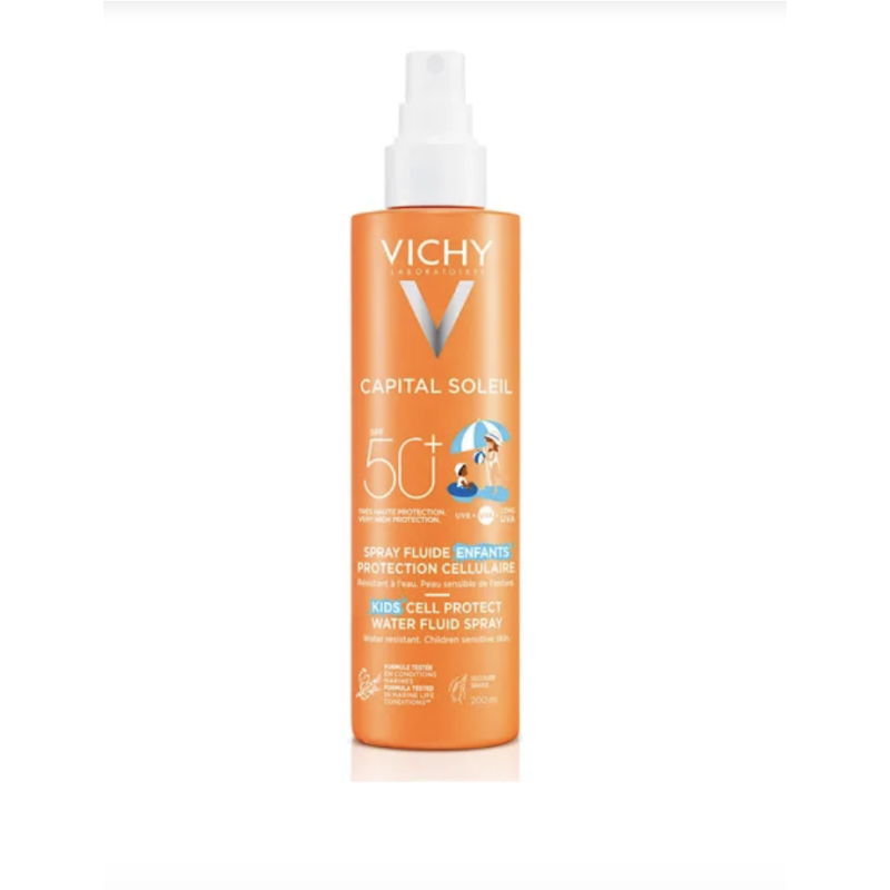 VICHY Capital Soleil SPF50+ Spray  Niños Cell Protect 200 ml